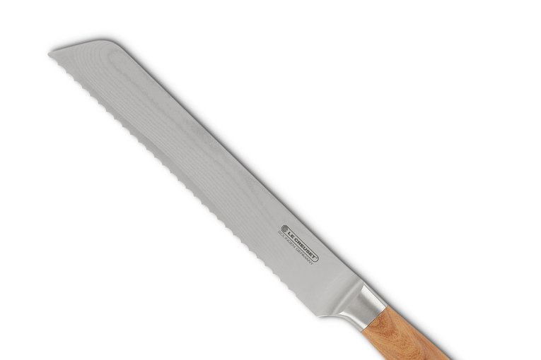 Le Creuset Brotmesser mit Olivenholzgriff Valentinstagsangebot