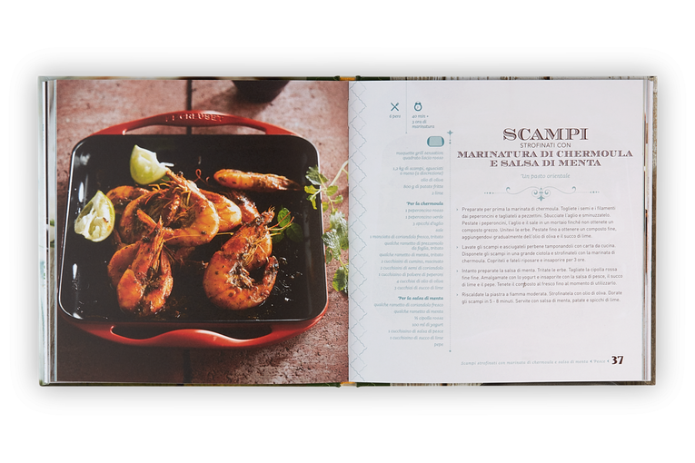 Le Creuset Grillpfannen und Grillplatten Kochbuch - Italienisch Begrenzte Freigabe