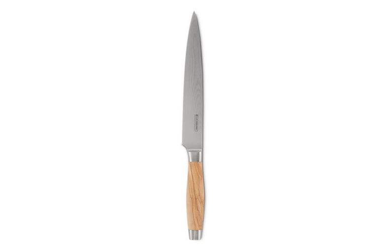 Le Creuset Schinkenmesser mit Olivenholzgriff