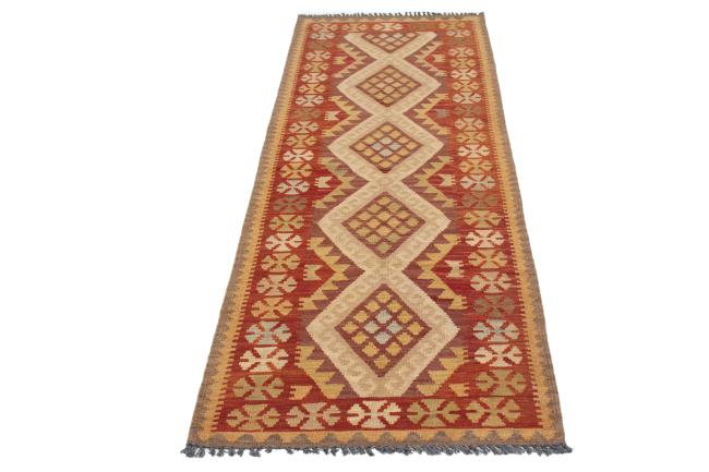 Nain Trading Kelim Afghan 209 x 67 Bis zu 60% Rabatt