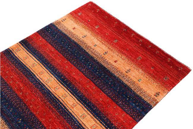 Nain Trading Perser Gabbeh Loribaft Atash 123 x 81 Saisonschlussverkauf