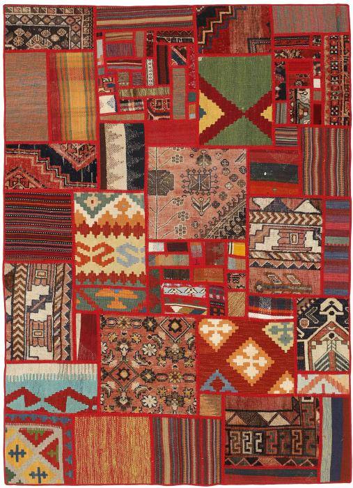Nain Trading Kelim Patchwork 199 x 141 Zeitbegrenzte Promotion