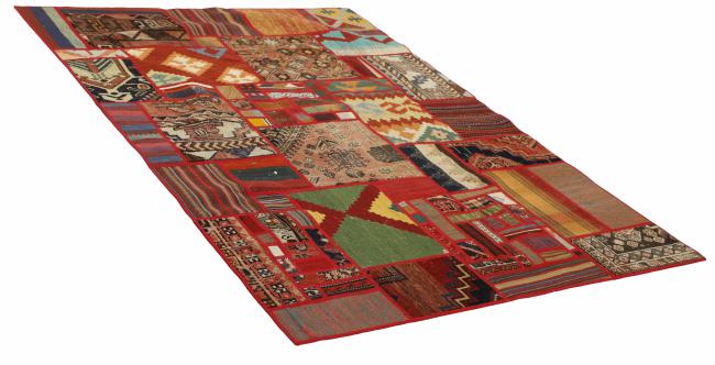 Nain Trading Kelim Patchwork 199 x 141 Zeitbegrenzte Promotion