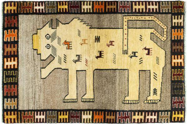 Nain Trading Perser Gabbeh Ghashghai 151 x 99 Exklusivangebot