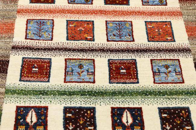 Nain Trading Perser Gabbeh Loribaft Nature 130 x 83 Nur noch ein Tag übrig