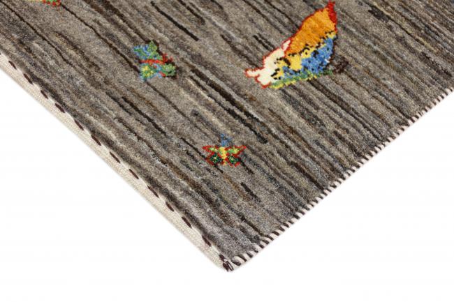 Nain Trading Perser Gabbeh Loribaft Nature 95 x 65 Günstiger Verkauf