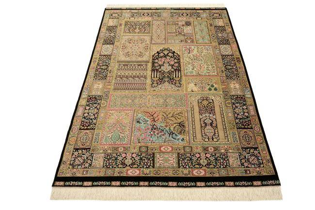 Nain Trading Ghom Seide Signiert 158 x 100 Kostenloser Versand international