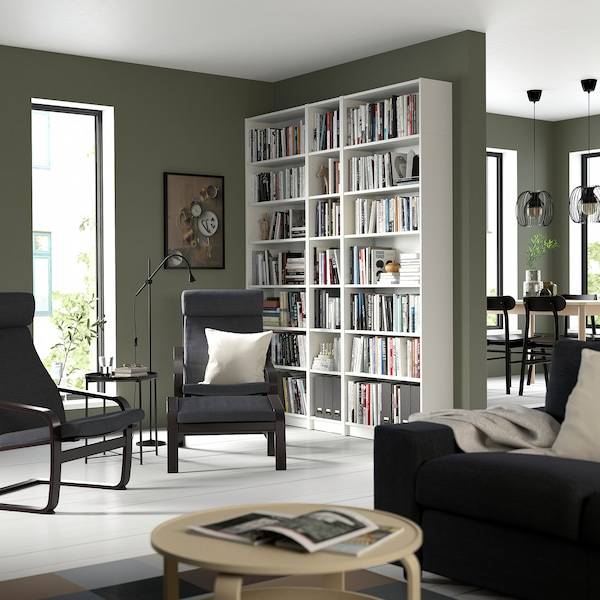 BILLY Bücherregal, weiß, Neueste Stile