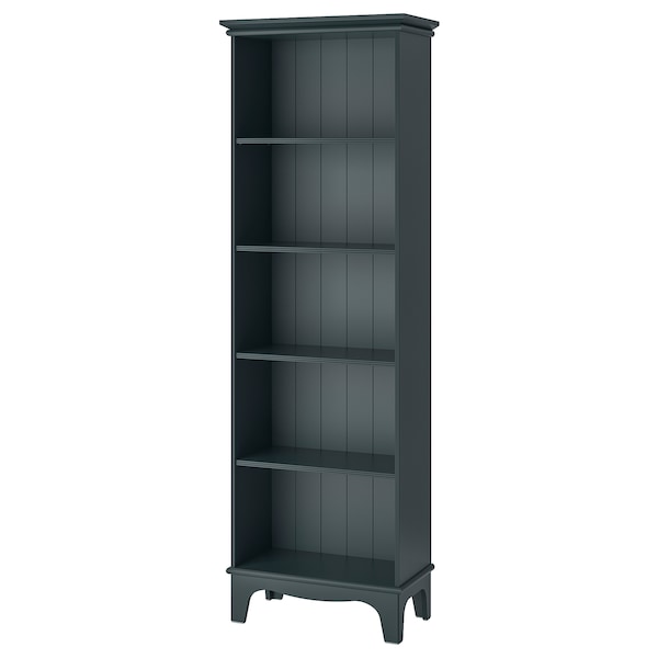 LOMMARP Bücherregal, dunkel blaugrün,