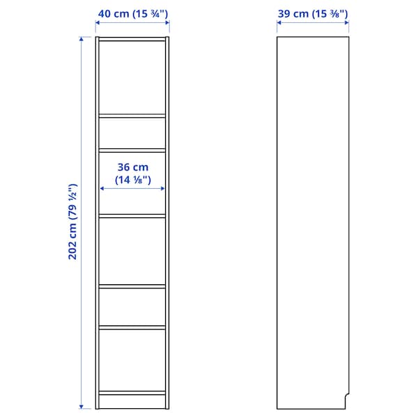 BILLY Bücherregal, weiß, Bis zu 50% Rabatt