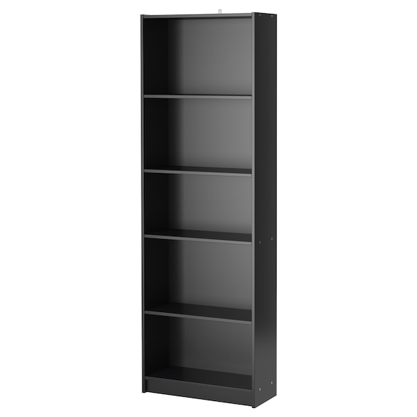 FINNBY Bücherregal, schwarz,