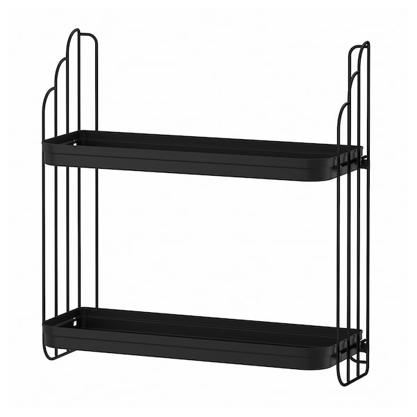 APOTEKARE Wandregal, schwarz,
