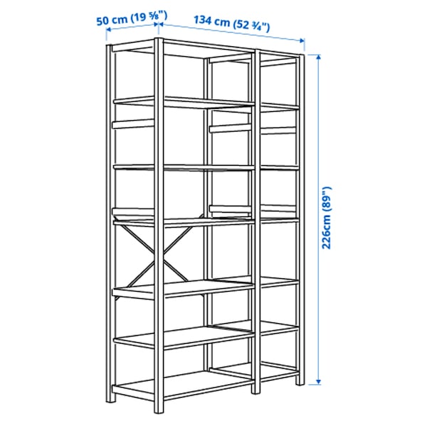 IVAR 2 Elem/Regale, Kiefer, Hotsell