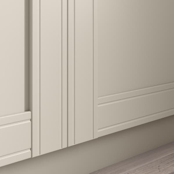 PAX / FLISBERGET Kleiderschrank, weiß/hellbeige, Fabrikverkauf