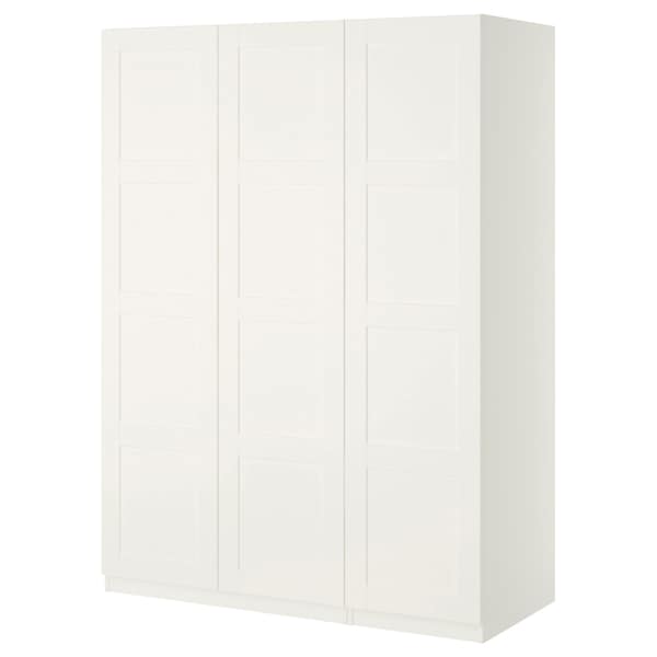 PAX / BERGSBO Kleiderschrank, weiß/weiß, Saisonschlussverkauf