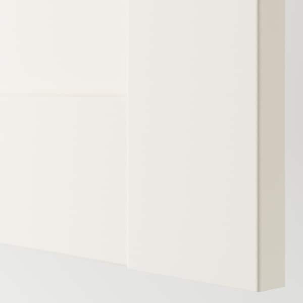 PAX / BERGSBO Kleiderschrank, weiß/weiß, Saisonschlussverkauf