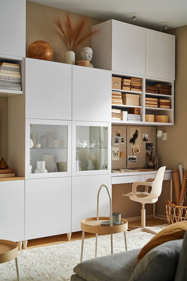 BESTÅ Vitrine, weiß Lappviken/Sindvik Klarglas weiß, Top Angebot