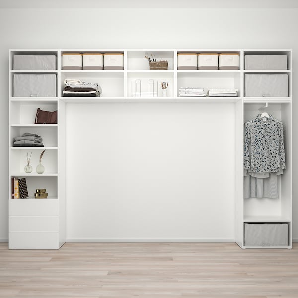 PLATSA Klschrank/8 Türen+3 Schubl., weiß/Fonnes Sannidal, Bis zu 65% Rabatt