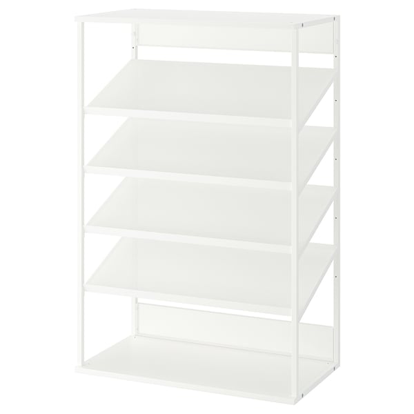 PLATSA Schuhregal, weiß,