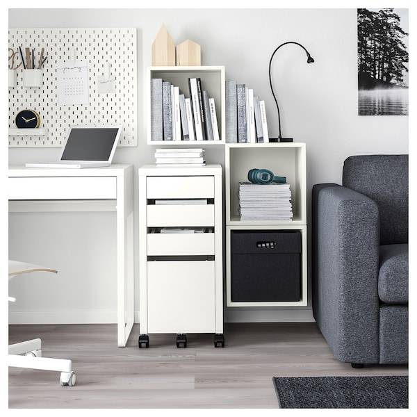 EKET Schrankkombination für Wandmontage, weiß, Black Friday Preise