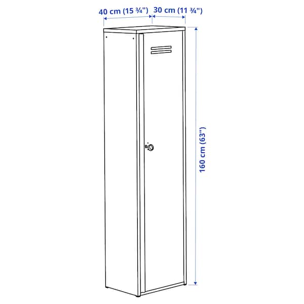 IVAR Schrank mit Tür, weiß, Versandkostenfrei