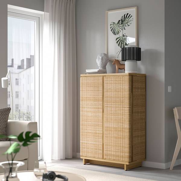 FRYKSÅS Schrank, Rattan, Valentinstagsangebot