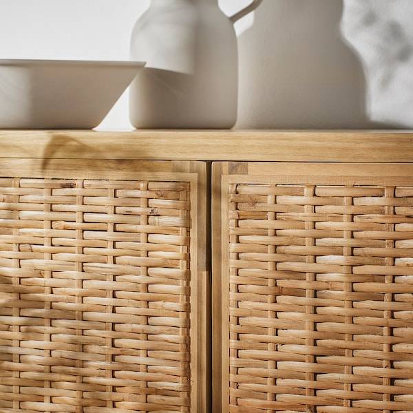 FRYKSÅS Schrank, Rattan, Valentinstagsangebot