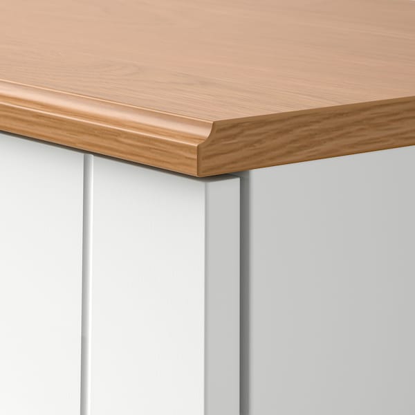 SKRUVBY Schrank mit Türen, weiß, Jubiläumsangebot