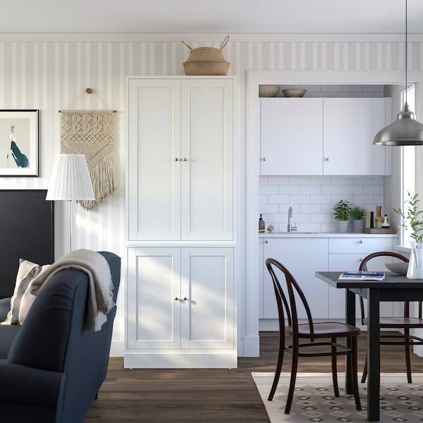 HAVSTA Schrank, weiß, Lagerräumung