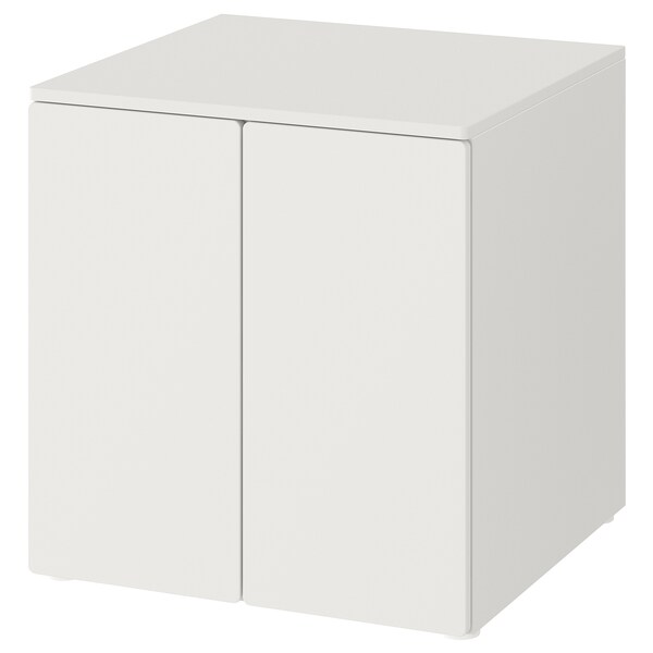SMÅSTAD / PLATSA Schrank, weiß weiß/1 Boden,