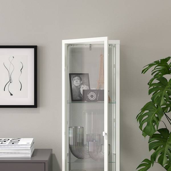 BLÅLIDEN Vitrine, weiß, Muttertagsangebot