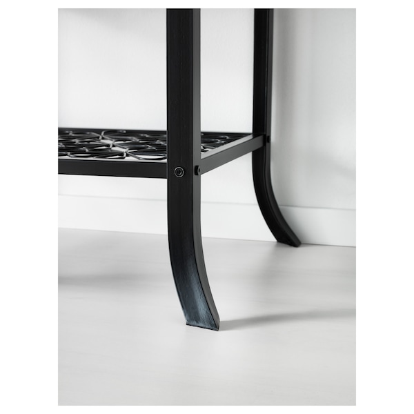 KLINGSBO Vitrine, schwarz/Klarglas, Top Angebot