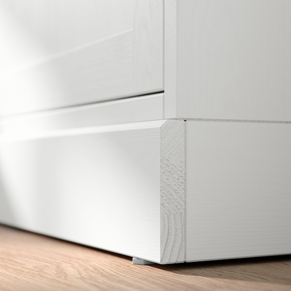 HAVSTA Aufbewahrung mit Glasschiebetüren, weiß, Zeitlich begrenztes Angebot