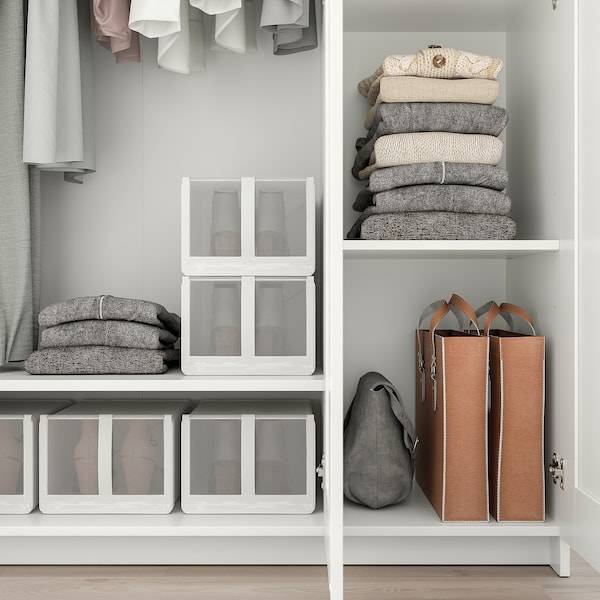 BRIMNES Kleiderschrank 3-türig, weiß, Saisonale Angebote