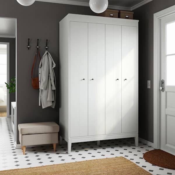 IDANÄS Kleiderschrank, weiß, Super Sparpreis