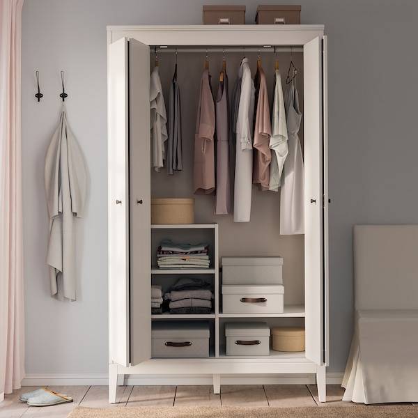 IDANÄS Kleiderschrank, weiß, Super Sparpreis
