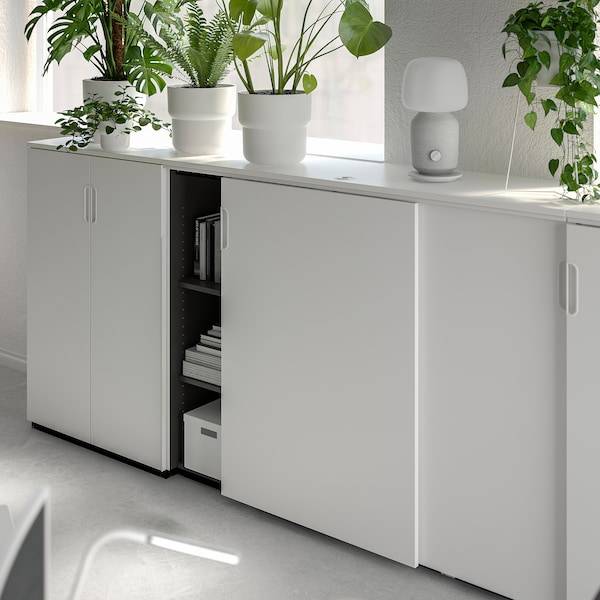 GALANT Schiebetürenschrank, weiß, Sonderangebot der Fabrik