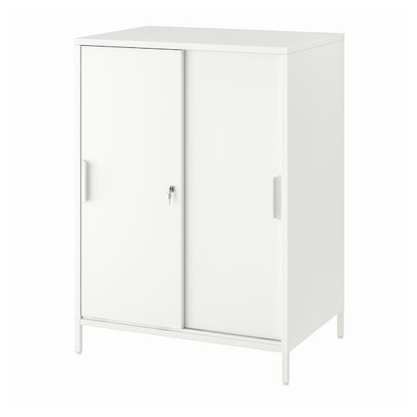 TROTTEN Schiebetürenschrank, weiß,
