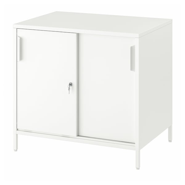 TROTTEN Schiebetürenschrank, weiß,