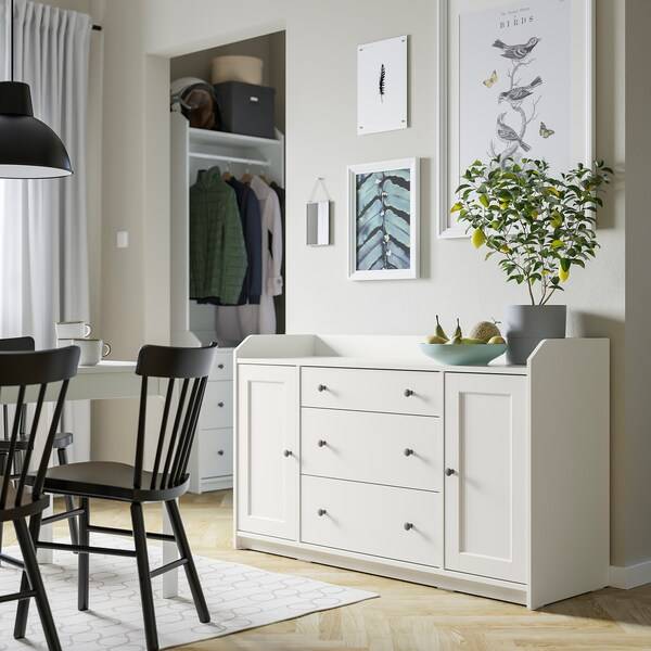 HAUGA Sideboard, weiß, Verkauf