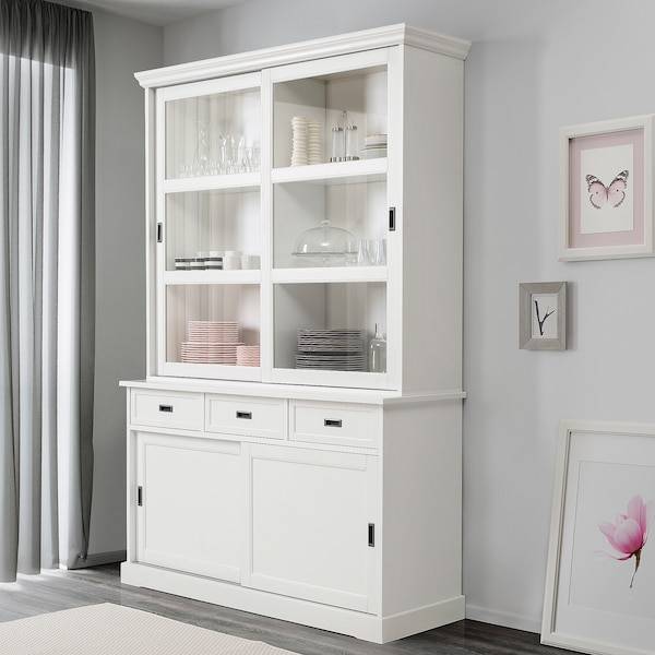 LARSFRID Büfett/Oberschrank, weiß, Günstiger Verkauf