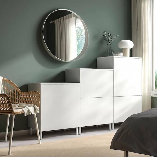 PLATSA Schrank, weiß/Fonnes weiß, Online Outlet