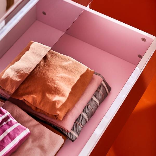 MALM Kommode mit 3 Schubladen, Spiegeleffekt, Limitierter Zeitrabatt