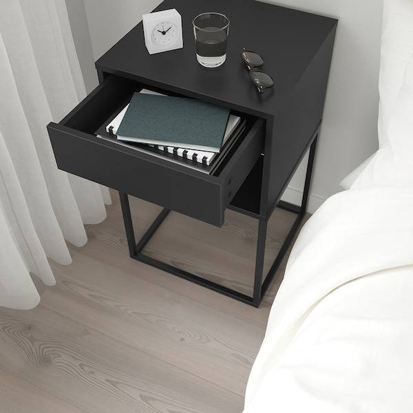 VIKHAMMER Ablagetisch, schwarz, Online Outlet