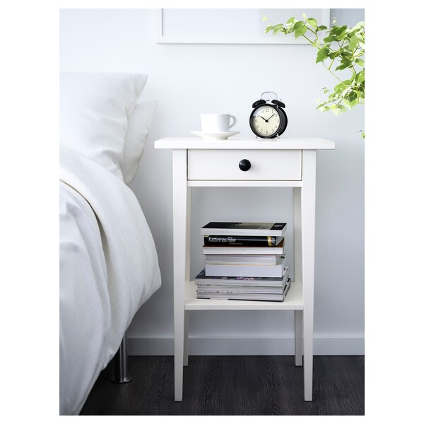 HEMNES Ablagetisch, weiß gebeizt, Zeitlich begrenztes Angebot