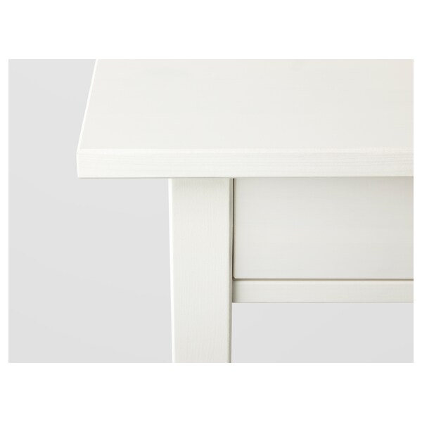 HEMNES Ablagetisch, weiß gebeizt, Zeitlich begrenztes Angebot