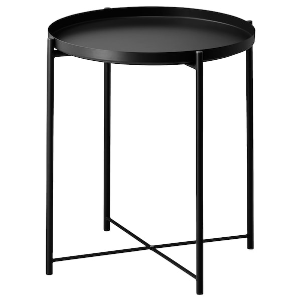 GLADOM Tabletttisch, schwarz,
