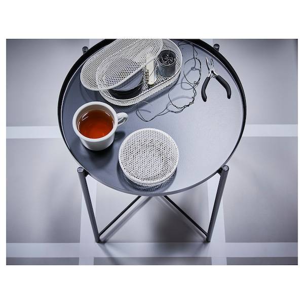 GLADOM Tabletttisch, schwarz, Große Rabatte