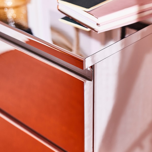 MALM Kommode mit 2 Schubladen, Spiegeleffekt, Saisonale Angebote