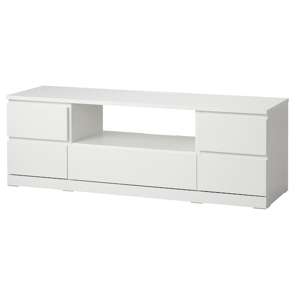 MALM TV-Bank, weiß,